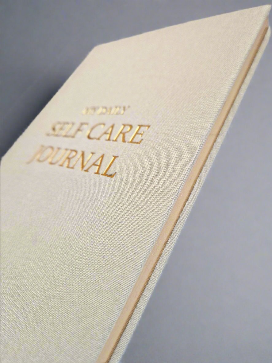 Premium Journal | My Daily Self Care Journal | A5 Gratitude Journal Cream | Journal/Diary | Gold Detail | Gift Idea