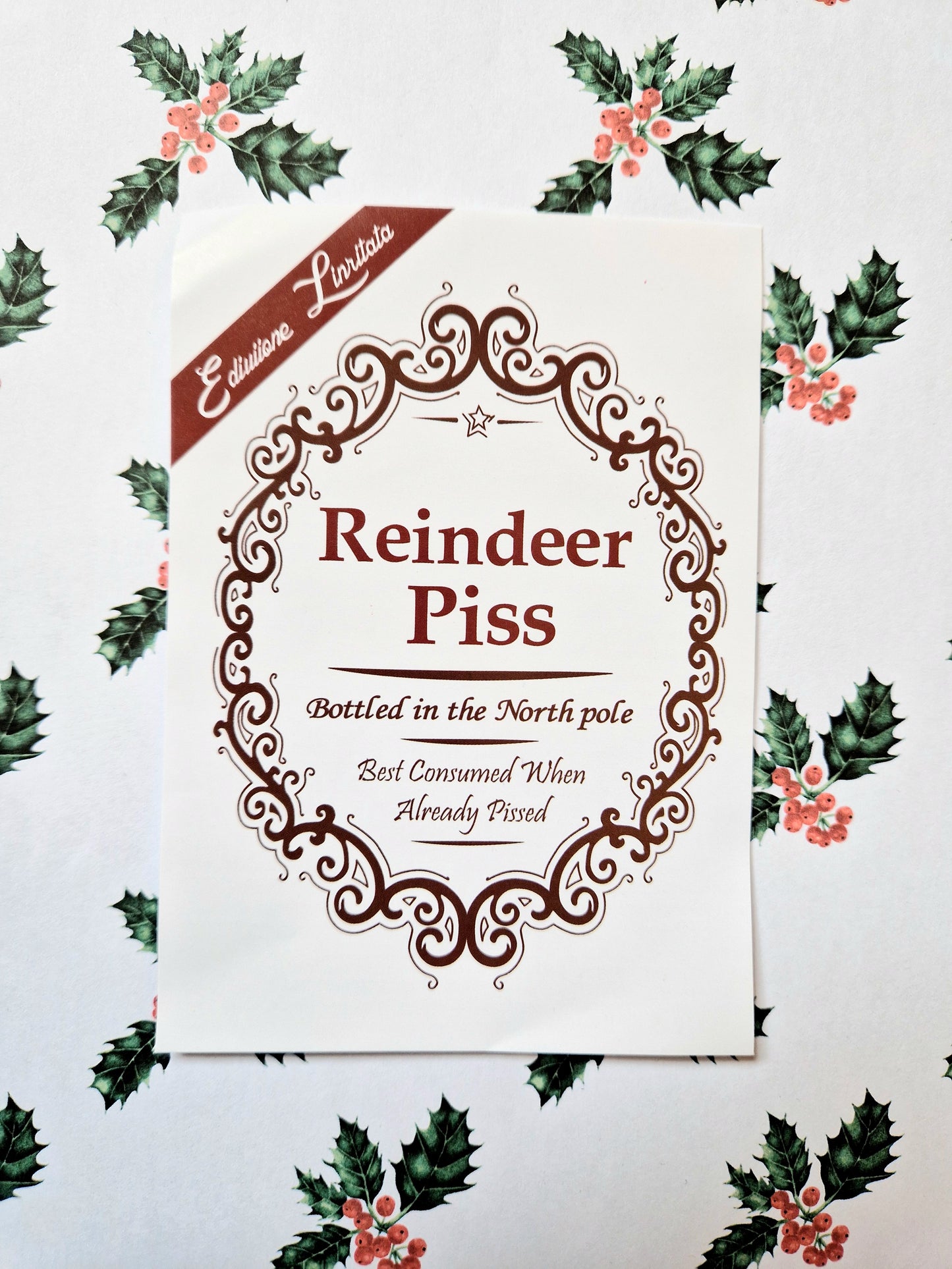 Christmas Wine Bottle Labels | Alcohol Label | Funny Christmas Stickers | Gift Idea | Unique gifts | Santa | Elf | Xmas | Bottle Labels |
