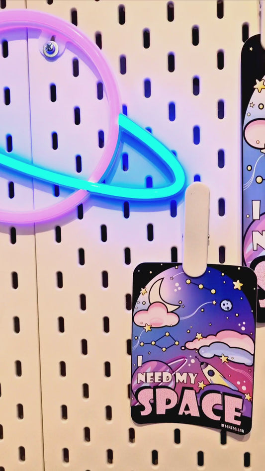 I Need My Space Print! | Space Theme Girly wall print | Home Décor | Wall Art | Art Print | Gift Idea | Gift Idea for Her | Artwork |